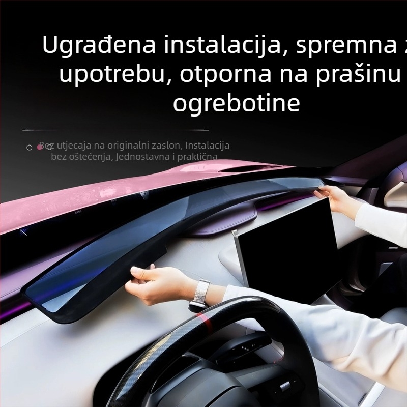 HUD zaštitni poklopac za Xiaomi Yu7 Sky Screen – unutarnja zaštita i zaštita od prašine