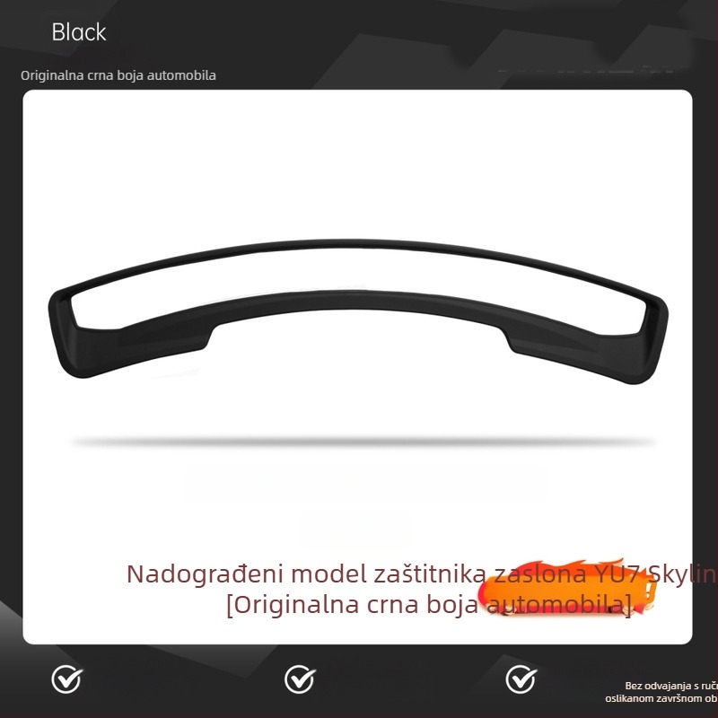 HUD zaštitni poklopac za Xiaomi Yu7 Sky Screen – unutarnja zaštita i zaštita od prašine