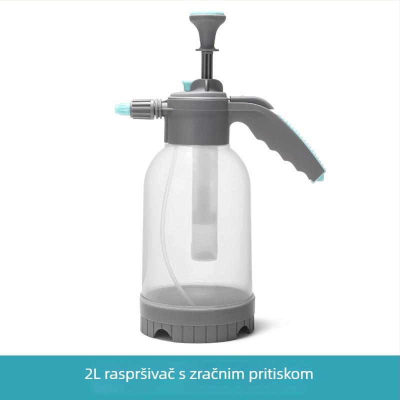 Plastična kanta za zalijevanje Whale s mlazom finog raspršivača i mjernicom