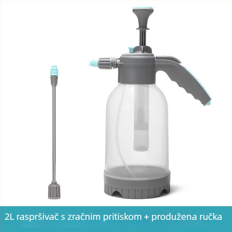 Plastična kanta za zalijevanje Whale s mlazom finog raspršivača i mjernicom