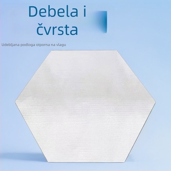 Vanjska vodootporna debela podloga za kampiranje s dvostrano aluminijskom folijom EVA, sklopiva, 40 g