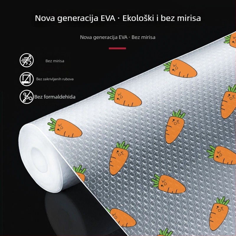 Debeli zaštitni podložak za ormane s EVA vodootpornim slojem; najlon tkanina; za ormane za cipele, kuhinjske ladice i garderobe