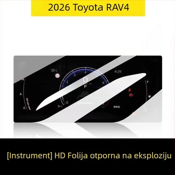 Zaštitna folija za središnji zaslon navigacije Toyota RAV4 za 26 modela