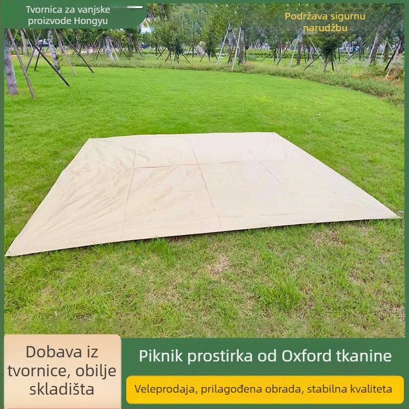 Hongyu Outdoor piknik podložak od Oxford platna, vodootporan, za 2-6 osoba, modeli 150/190/210/300-420