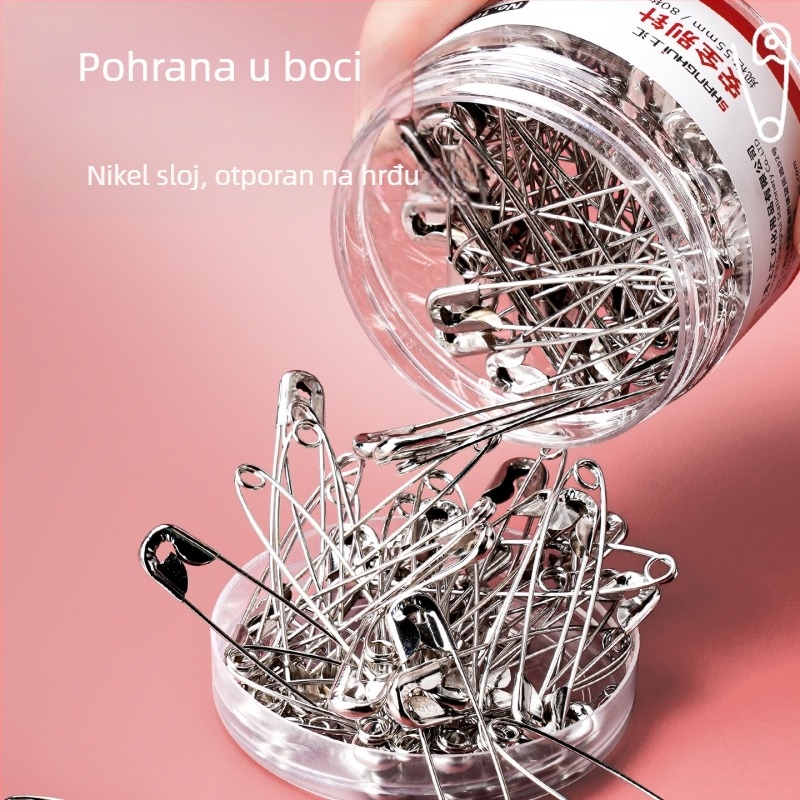 Uredski klipovi za papir i sigurnosne igle, serija Reversal 1050, metal, model Other, pakiranje Other