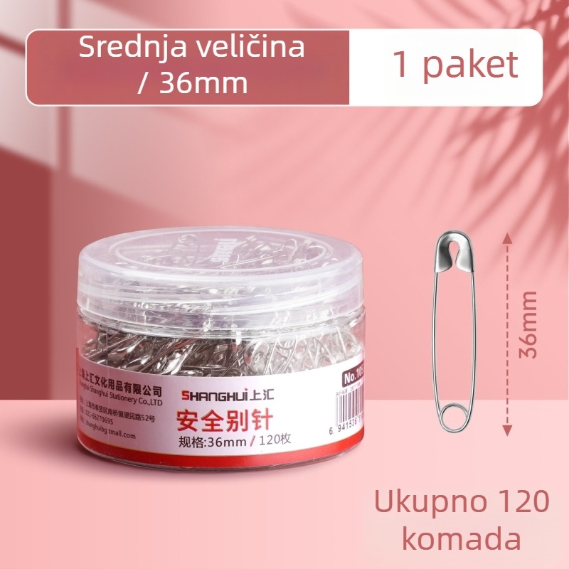 Uredski klipovi za papir i sigurnosne igle, serija Reversal 1050, metal, model Other, pakiranje Other