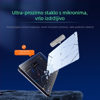 Univerzalni zaštitni film za zaslon središnje konzole za navigaciju i interijer (PET, otporan na visoke i niske temperature)
