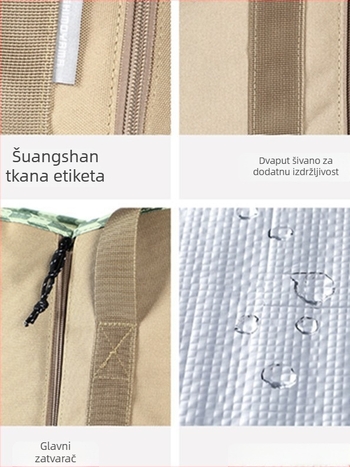 Piknik podloga s otpornošću na vlagu poliesterom i aluminijskom folijom, lagana 500 g, prijenosna vanjska kamping podloga