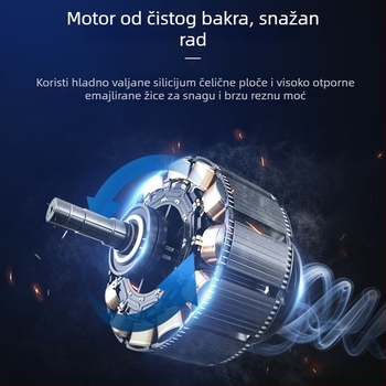 Boda Električne škarice za nehrđavo čelika, 220V, priključna snaga, kompatibilno s AC jednofazom i DC 50–250V