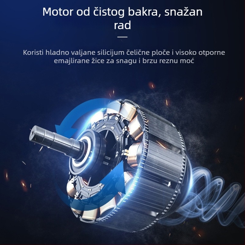 Boda Električne škarice za nehrđavo čelika, 220V, priključna snaga, kompatibilno s AC jednofazom i DC 50–250V