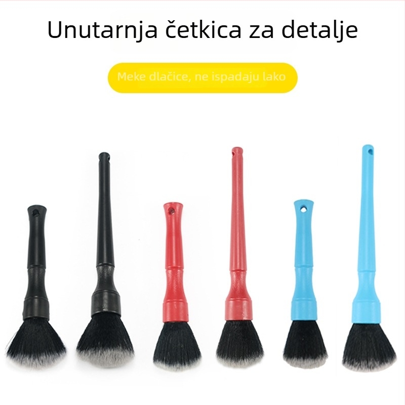 Četka za detalje automobila s mekanim vlaknima, unutarnje čišćenje šavova, Nylon, Magic Star, DT