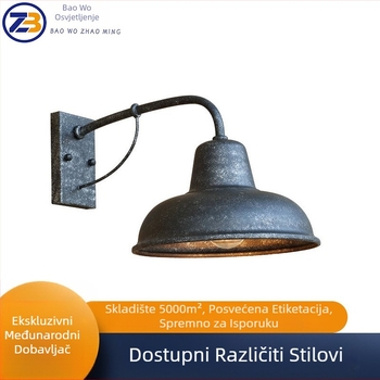 Vanjska zidna svjetiljka BW-8002, 220 V, 1000 lm, 3000 K, IP65, metalno kućište