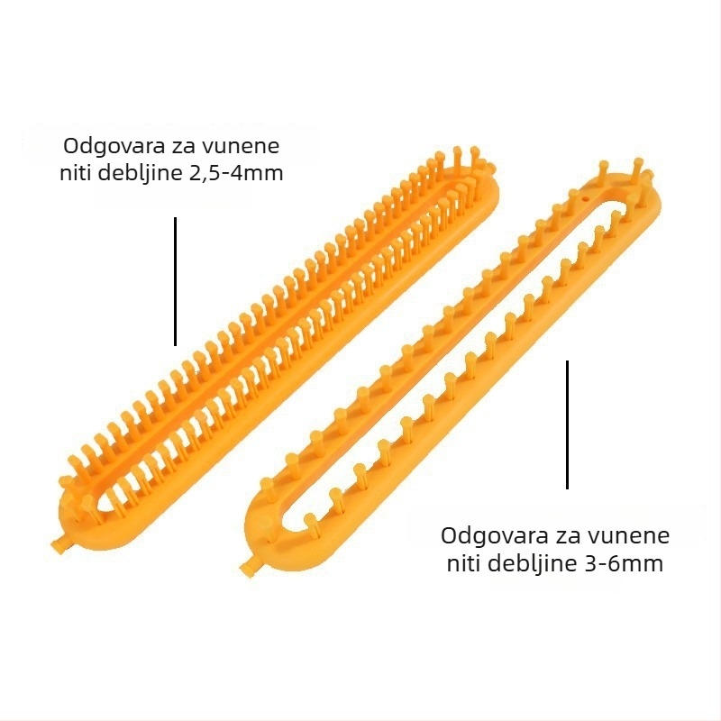Alat za pletenje šalova – ručni rad, za početnike, od vune, kutija 100 kom., neto težina 0,1 kg
