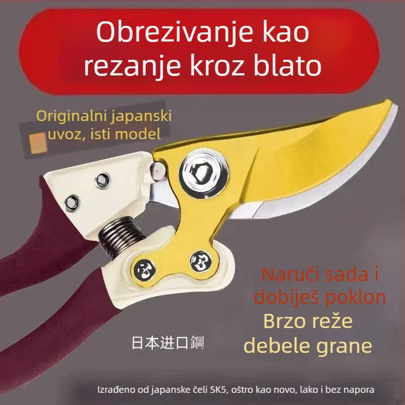Rezač debelih grana – snažne vrtne škare za voće i biljke