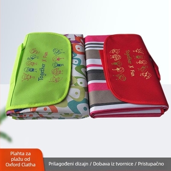 Kamperska podloga za piknik, otporna na vlagu, Oxford 600D tkanina, Model 2, za 5 osoba, težina 210 g, šifra proizvoda 050