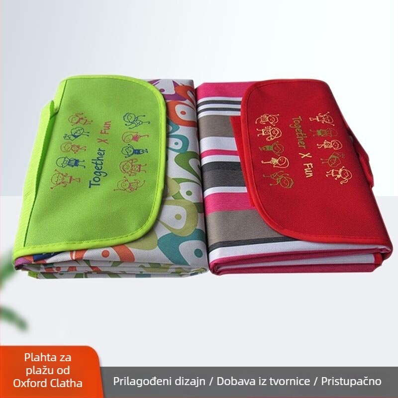 Kamperska podloga za piknik, otporna na vlagu, Oxford 600D tkanina, Model 2, za 5 osoba, težina 210 g, šifra proizvoda 050
