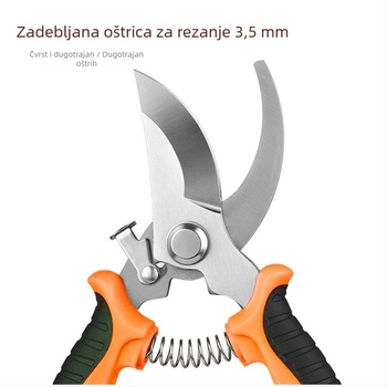 Sibang Škarice za podrezivanje – višenamjenski set vrtnih alata od nehrđajućeg čelika, za rezanje plodnih grana i grana