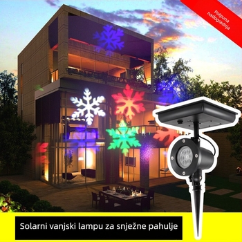 Solarne LED pahulje za travnjak i dvorište – IP65, 6W, 5V, 6–12 sati rada, Model MXS-090