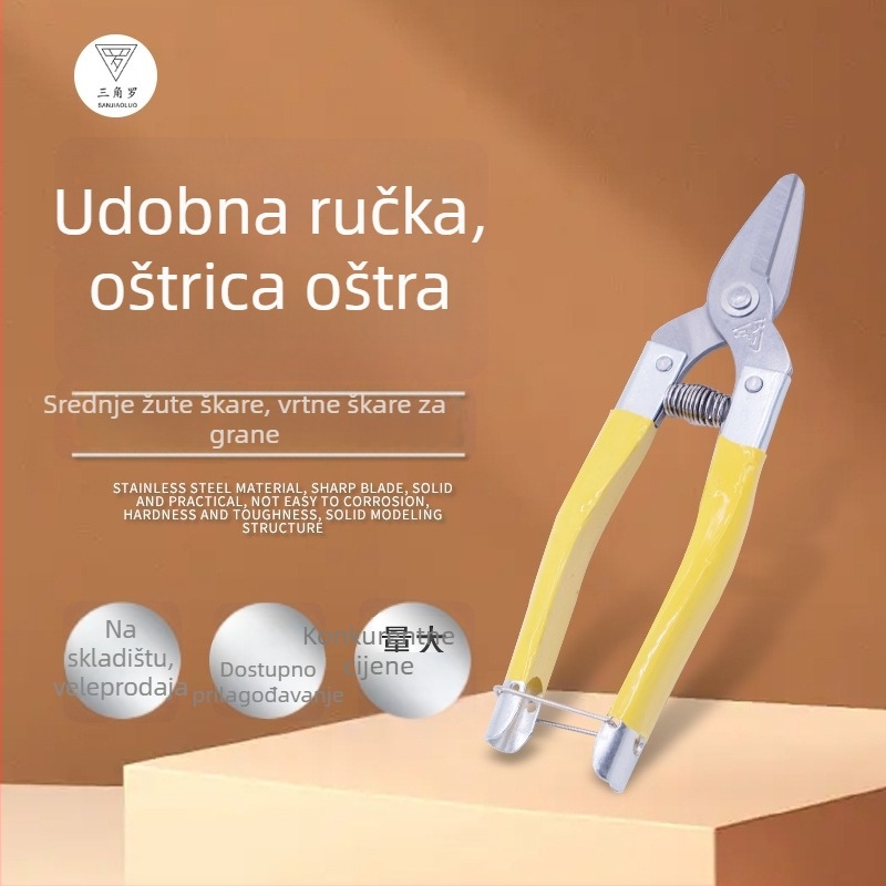 Škare za vrt i voćna stabla — višenamjenske škare za grane, Marke Luoding Guo's Knife & Scissors Factory, Pakiranje 20 komada