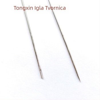 Igla za šivanje s perlicama za DIY nakit, tanka i dugačka