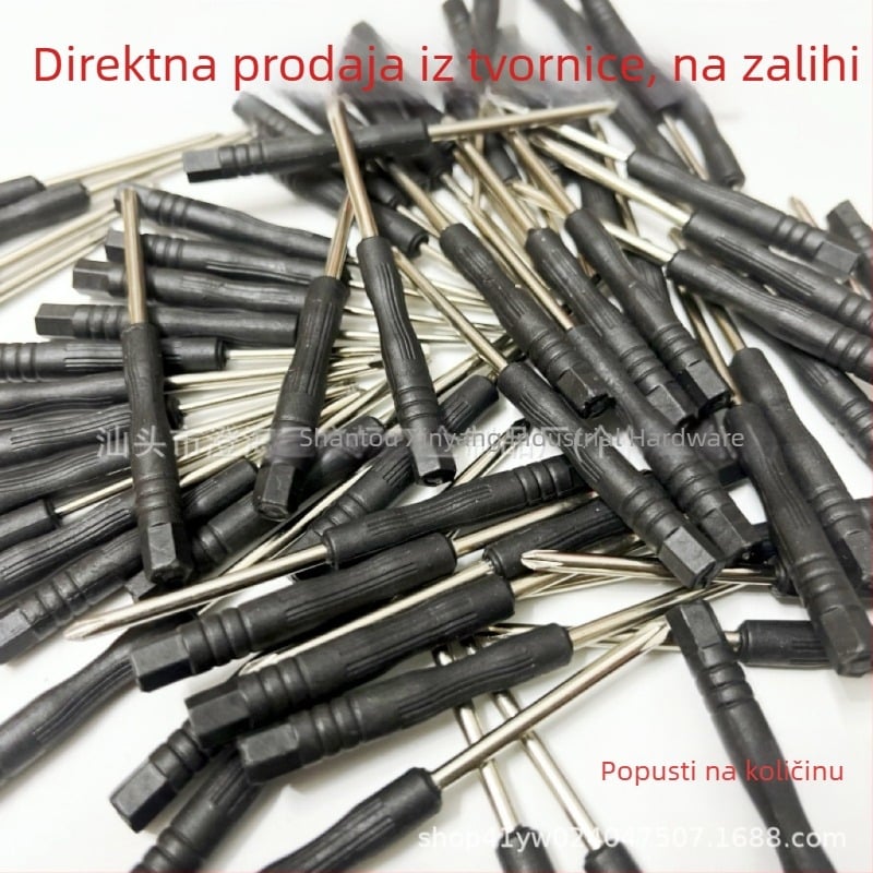 Mini set odvijača s križnim i plosnatim vrhom za demontažu mobilnih telefona