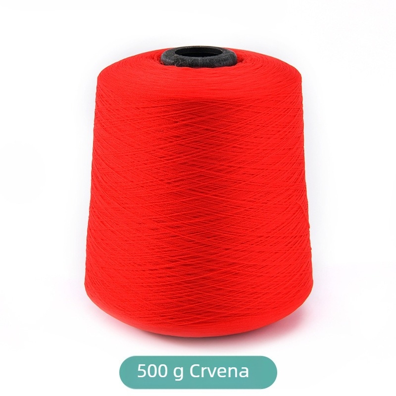 Poliester overlock nit, 500 g, 150D, šifra 112#, za obuću i šešire, odjeću i šivanje