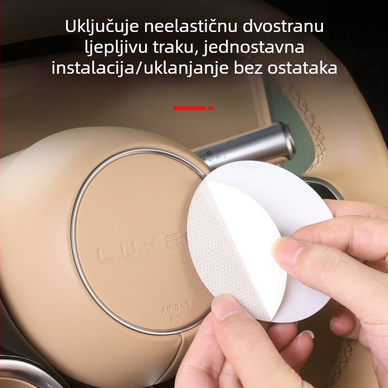 Dekorativna naljepnica loga volana za Zhijie R7, unutarnji logotip vozila S7