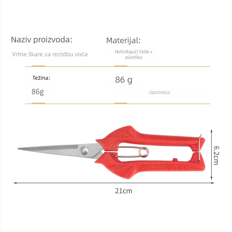 Škarice za rezanje grožđa – vrtni alat Xinguangyi