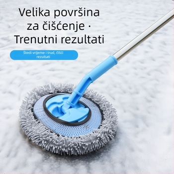 Mop za pranje automobila s ručkom od nehrđajućeg čelika, sklopiv, ne oštećuje boju, izdržljiv – ovlaštena privatna marka Zhen shang, mogućnost prilagodbe
