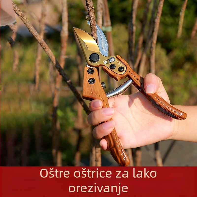 Škare za rezanje grana – ergonomske, štede snagu, za debele grane, vrtni alat