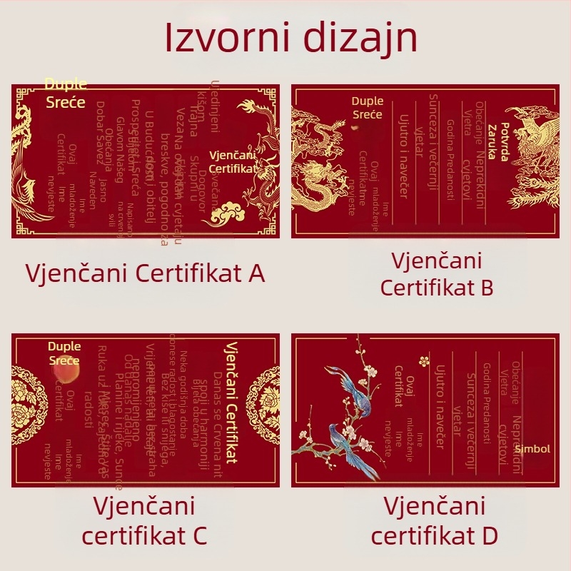 Križni bod komplet: vjenčana knjiga, serija kineskog stila, materijal: svila cvjetova, platno 9 ct, univerzalni stil