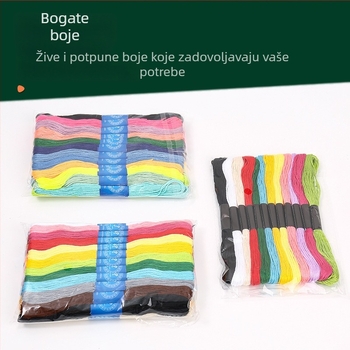 Šivaće niti, ekološka pamuk, križno šivanje, mogućnost prilagodbe; Brend Jp/jinping; Podrijetlo Zhejiang; Kutija sadrži 20000 kom; Bruto težina 115 g