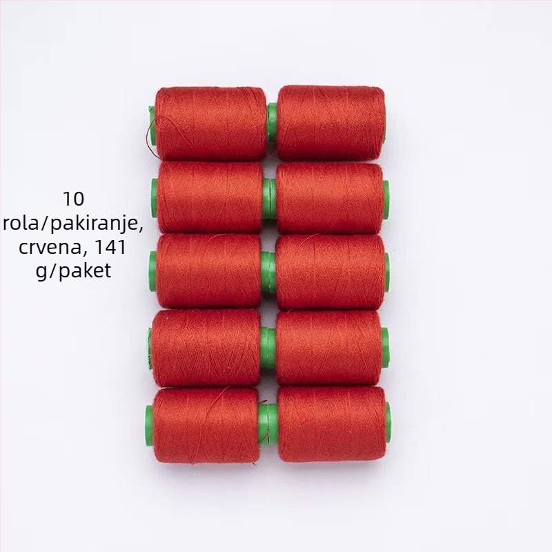 Šivačka nit — pakiranje 80–100 komada; ukupna težina 140 g; stil: sladak, jednostavan