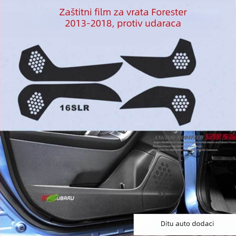 Forester XV 13-19 karbonskih vlakana zaštitni film za vrata – promjena boje, automobilne naljepnice, prilagođena obrada, marka Ditu, porijeklo Guangzhou
