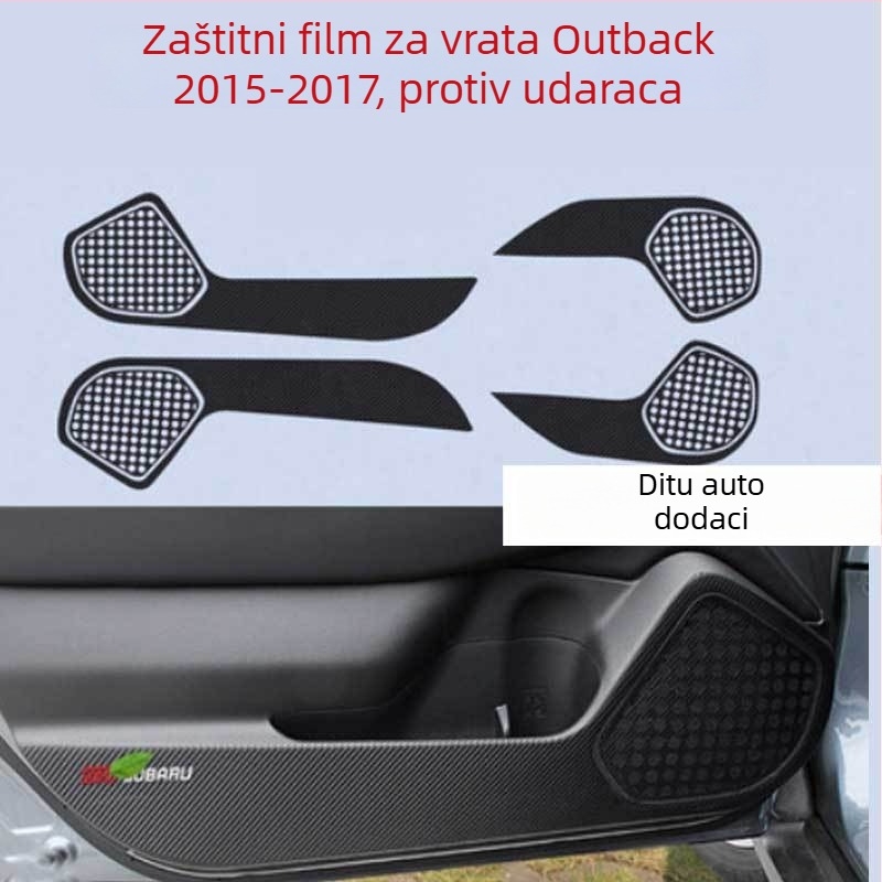 Forester XV 13-19 karbonskih vlakana zaštitni film za vrata – promjena boje, automobilne naljepnice, prilagođena obrada, marka Ditu, porijeklo Guangzhou