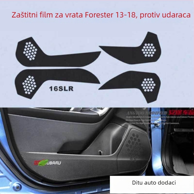 Forester XV 13-19 karbonskih vlakana zaštitni film za vrata – promjena boje, automobilne naljepnice, prilagođena obrada, marka Ditu, porijeklo Guangzhou