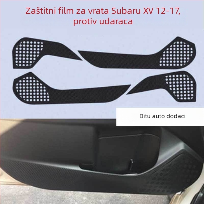 Forester XV 13-19 karbonskih vlakana zaštitni film za vrata – promjena boje, automobilne naljepnice, prilagođena obrada, marka Ditu, porijeklo Guangzhou