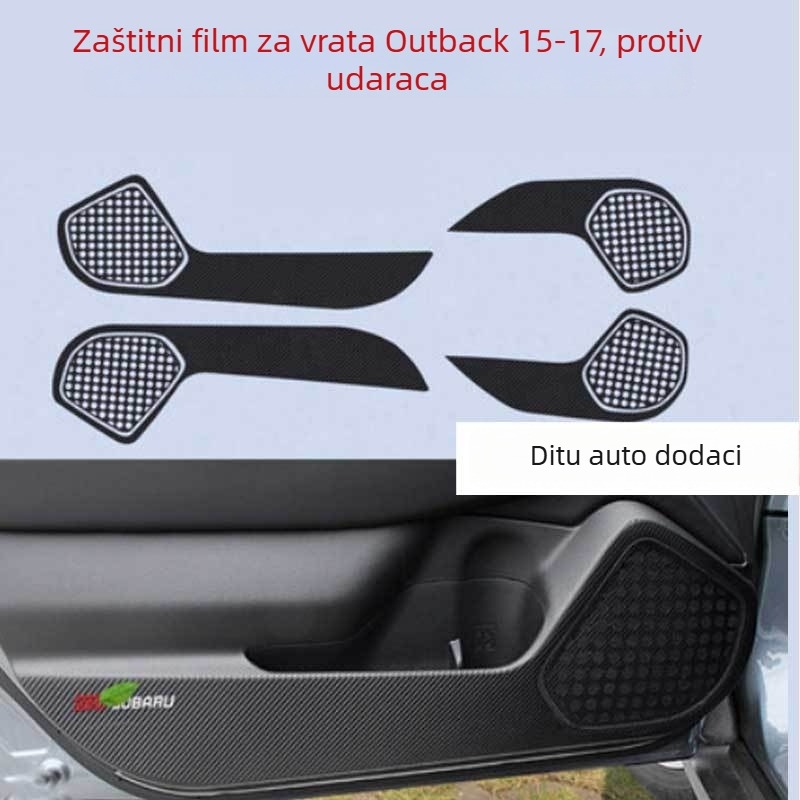Forester XV 13-19 karbonskih vlakana zaštitni film za vrata – promjena boje, automobilne naljepnice, prilagođena obrada, marka Ditu, porijeklo Guangzhou
