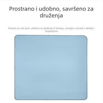 Gravity Vanjska piknik podloga — protuklizna, vodootporna PEVA fleece tkanina, za 4–6 osoba, model HK21SX000