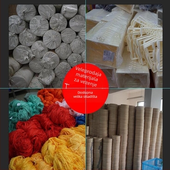 Križni vez za zid s motivom osobe, pamučna tkanina 11ct, gotov proizvod