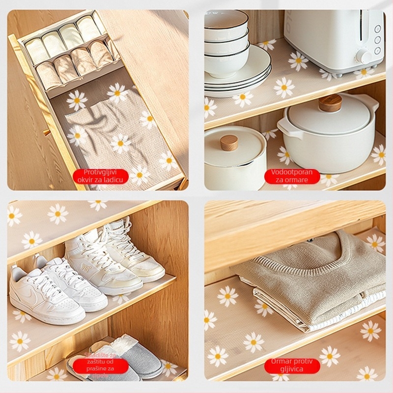 Podložak za ladice i ormariće – EVA materijal, vodootporan sloj, otporan na plijesan, otporan na ulje, japanski stil