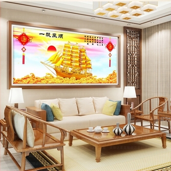 Dijamantna slika križićem na platnu s uljem | Marka Meng Linmei | Šifra Y2804 | Broderija od tkanine | Za spavaću sobu