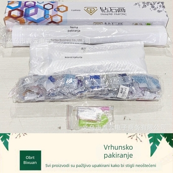 Dijamantna slika sirene - Cartoon/Anime, 11CT krst šivanje, platnena izvezena