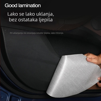 Kožna unutarnja zaštitna naljepnica za vrata SU7 – zaštita od ogrebotina, otpornost na udarce, SNBLO, prilagodba