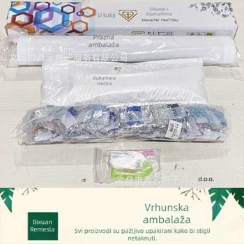 Set za križni bod: Nylon tkanina 11CT, Cartoon/Anime uzorak, Fanmeijia CBL0023