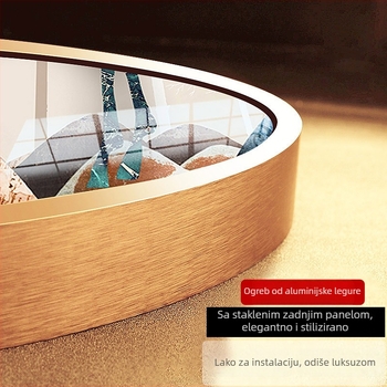 5D dijamantna slika s punim ispunjenjem, motiv karas, kružni kristali, krstno šivanje za dnevni boravak