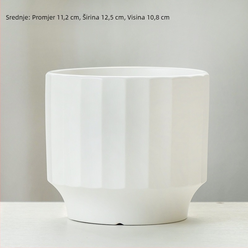 Keramička posuda za cvijeće, podna verzija, kineskog stila, za kućno vrtlarenje