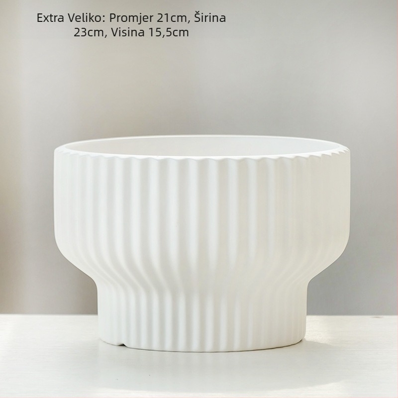 Keramička posuda za cvijeće, podna verzija, kineskog stila, za kućno vrtlarenje