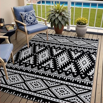 PP tkanina piknik podloga – vodootporna i otporna na prljavštinu, protuklizna, prenosna i sklopiva kamping podloga za dvorište i balkon, pogodna za sve sezone, 350 g/m², za 2-4 osobe