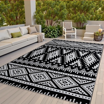 PP tkanina piknik podloga – vodootporna i otporna na prljavštinu, protuklizna, prenosna i sklopiva kamping podloga za dvorište i balkon, pogodna za sve sezone, 350 g/m², za 2-4 osobe